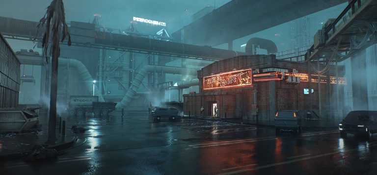 Cyberpunk 2077, vediamo distretto watson e fabbrica arasaka