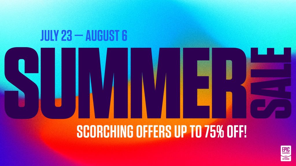Su epic store arrivano i saldi: è partita la summer sale