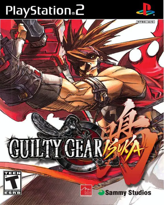 Guilty Gear spin-off Guilty Gear Isuka copertina ps2