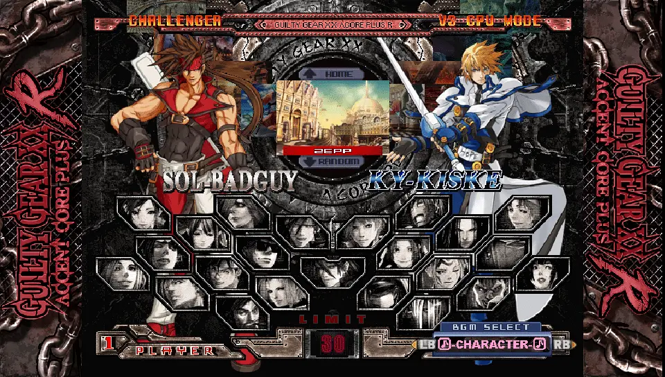 Guilty Gear XX Accent Core Plus personaggi