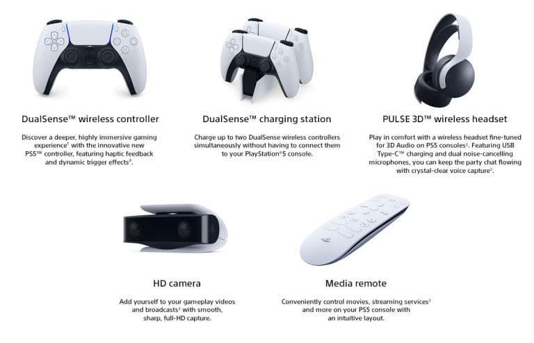 Playstation 5: sony ha rivelato il prezzo degli accessori e dei titoli al lancio