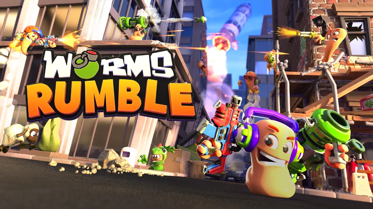 Worms Rumble, Worms Rumble Trailer, Worms Rumble Gameplay, Worms Rumble PlayStation 5, Worms Rumble Wallpaper