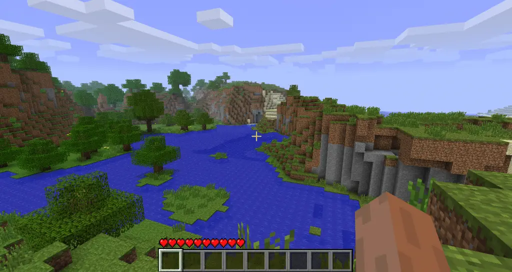 Un gruppo di fan ha trovato la mappa nel titolo di Minecraft 1