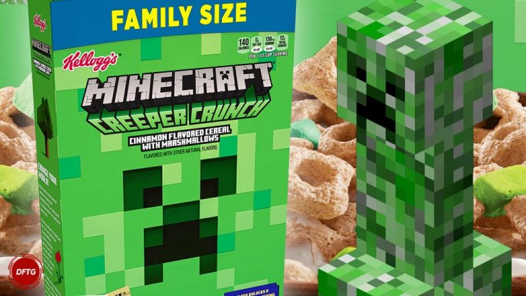 Minecraft creeper crunch: la colonna portante di ogni colazione videoludica