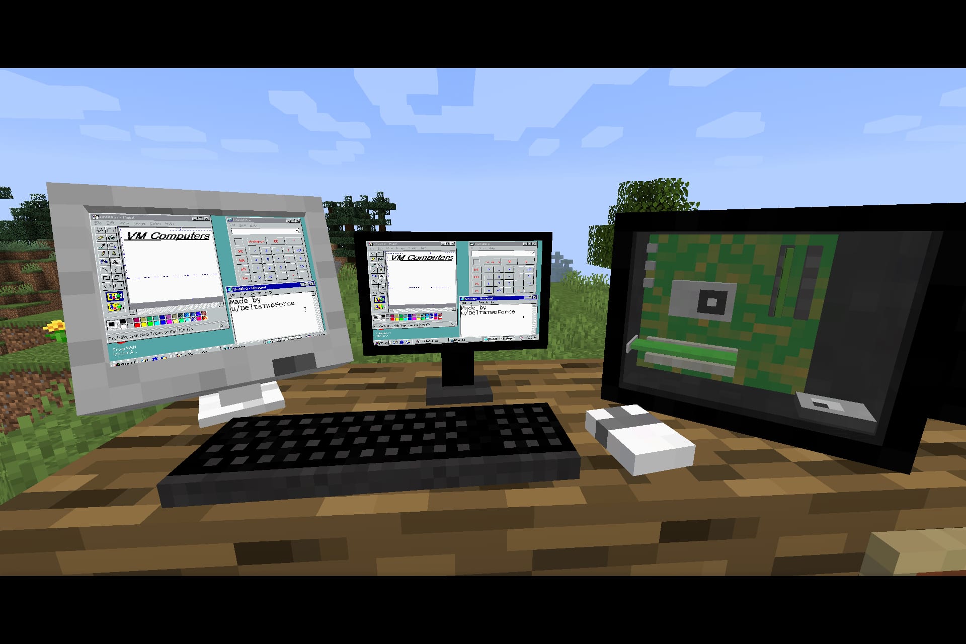 Minecraft mod VM computers