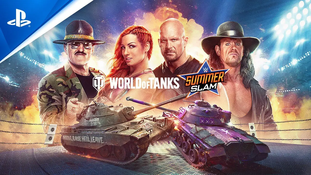 La cover della SummerSlam in World of Tanks