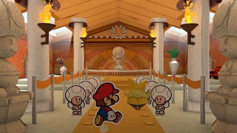 Paper mario: the origami king, kensuke tanabe dice che il team di sviluppo ha ancora controllo