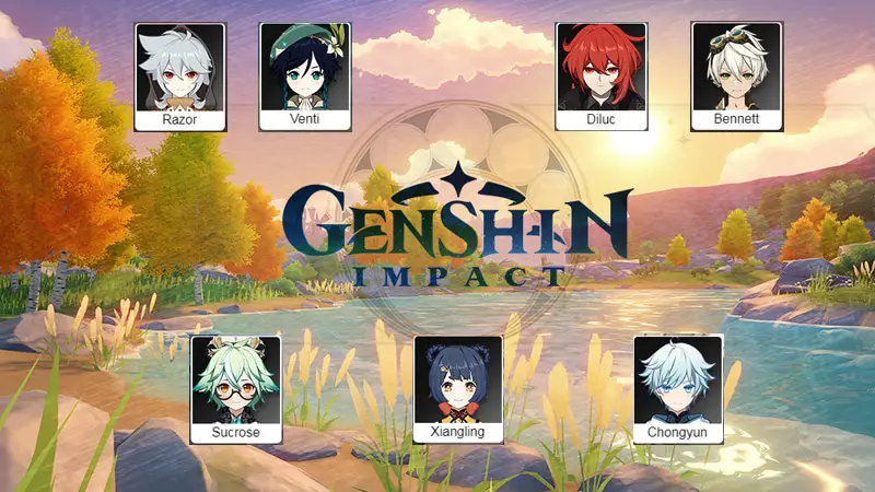 Genshin Impact personaggi