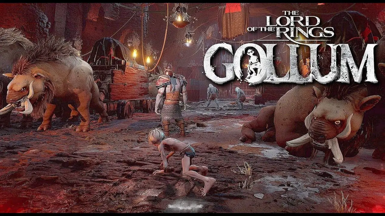 Screen dal Signore degli Anelli: Gollum