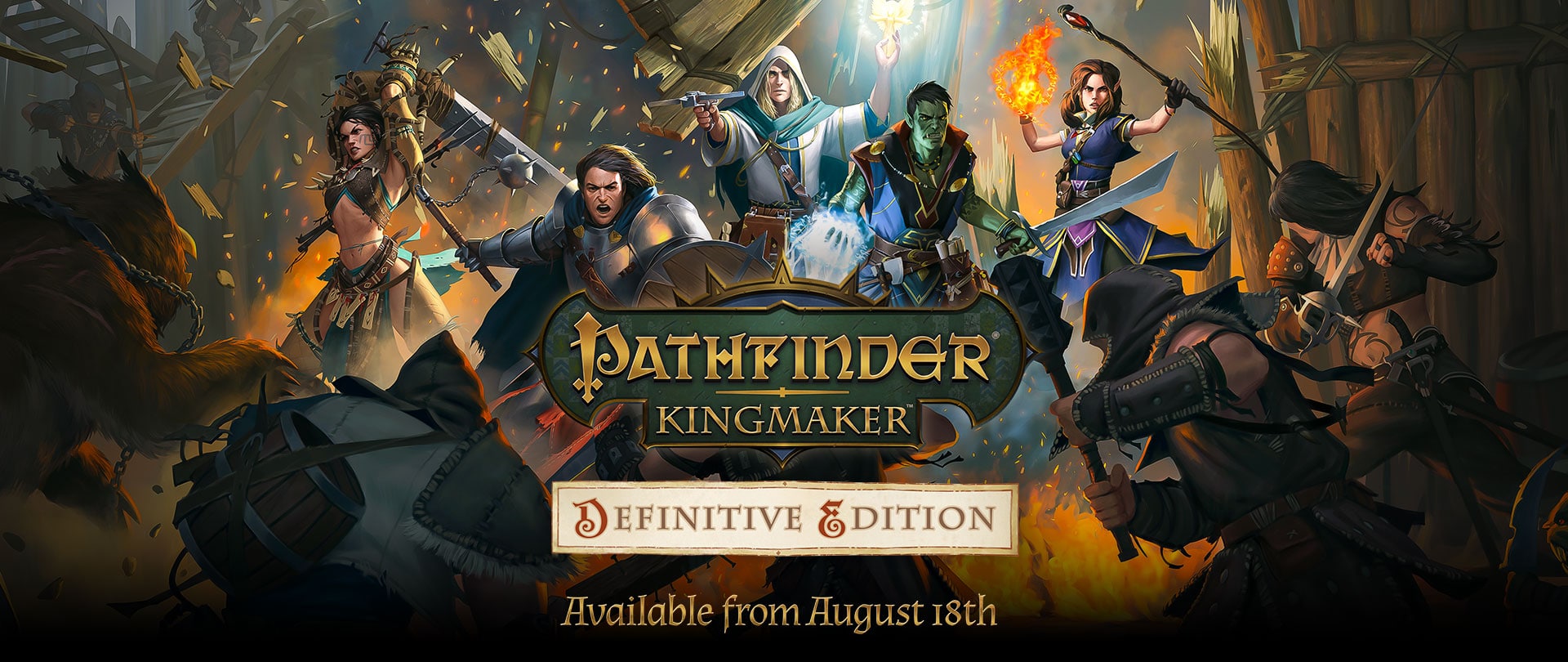 Pathfinder, Pathfinder Kingmaker, Pathfinder Kingmaker Definitive Edition, Pathfinder Kingmaker PlayStation 4, Pathfinder Kingmaker Xbox One