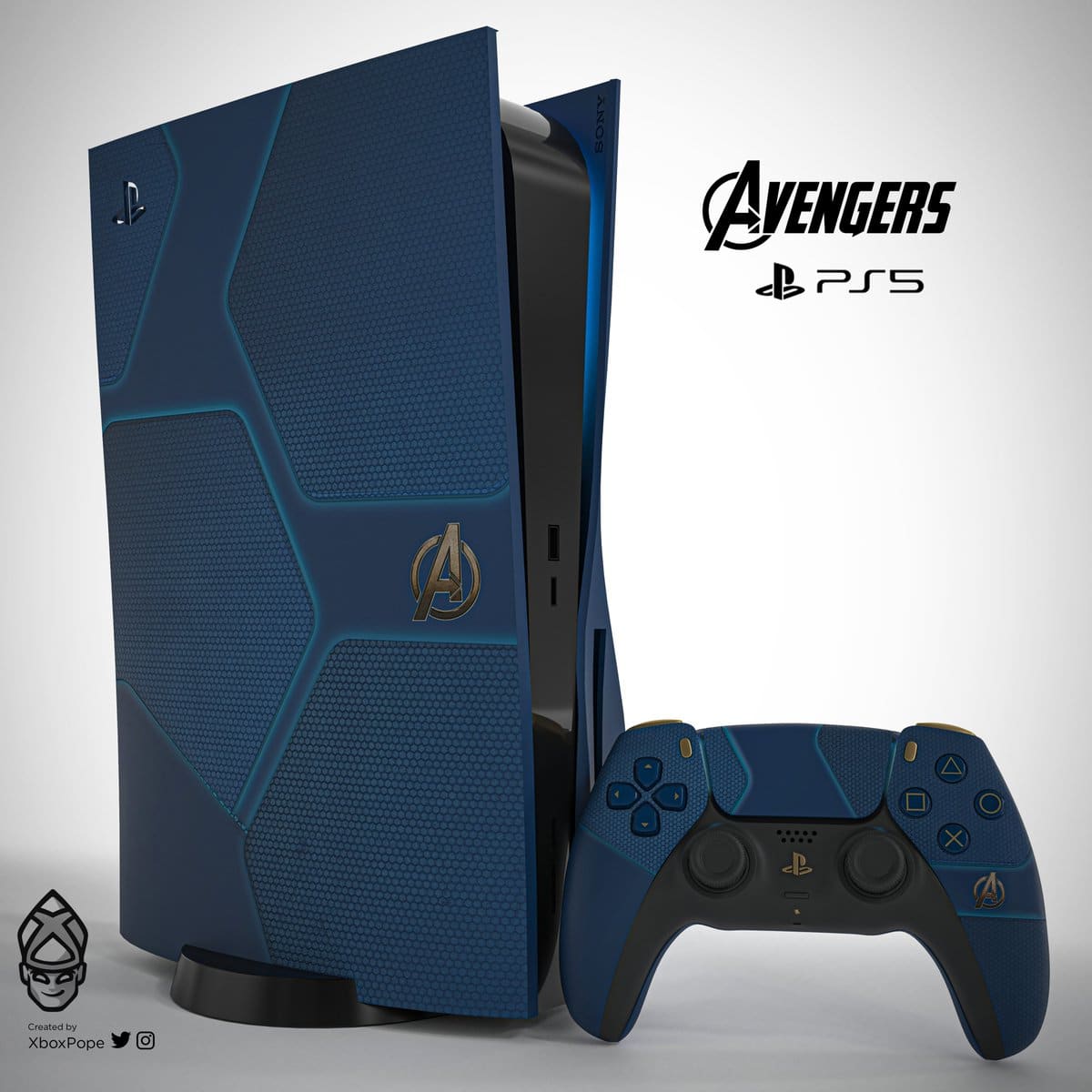 Playstation 5 - Skin Avengers