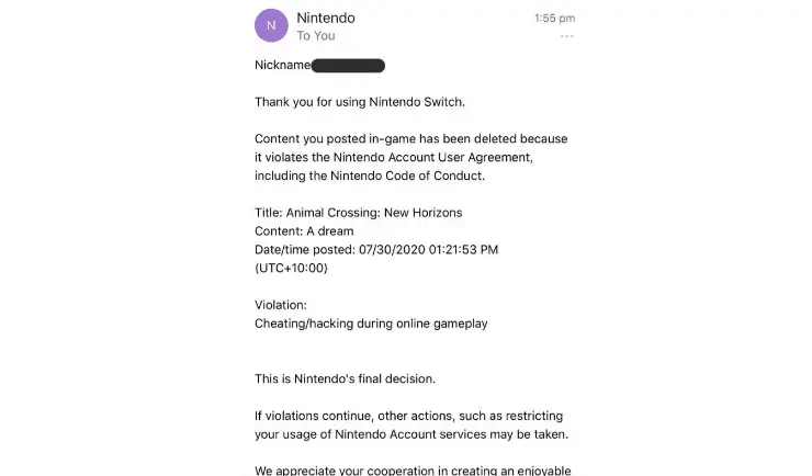Nintendo sta cancellando le Isole Sogno di Animal Crossing che presentano tracce di Hacking 1