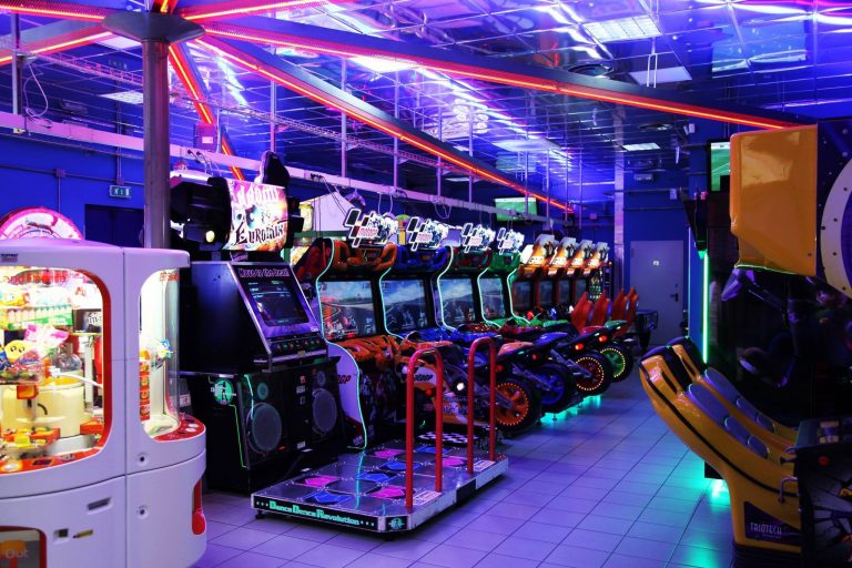 La sala-giochi: altra perla degli anni '90