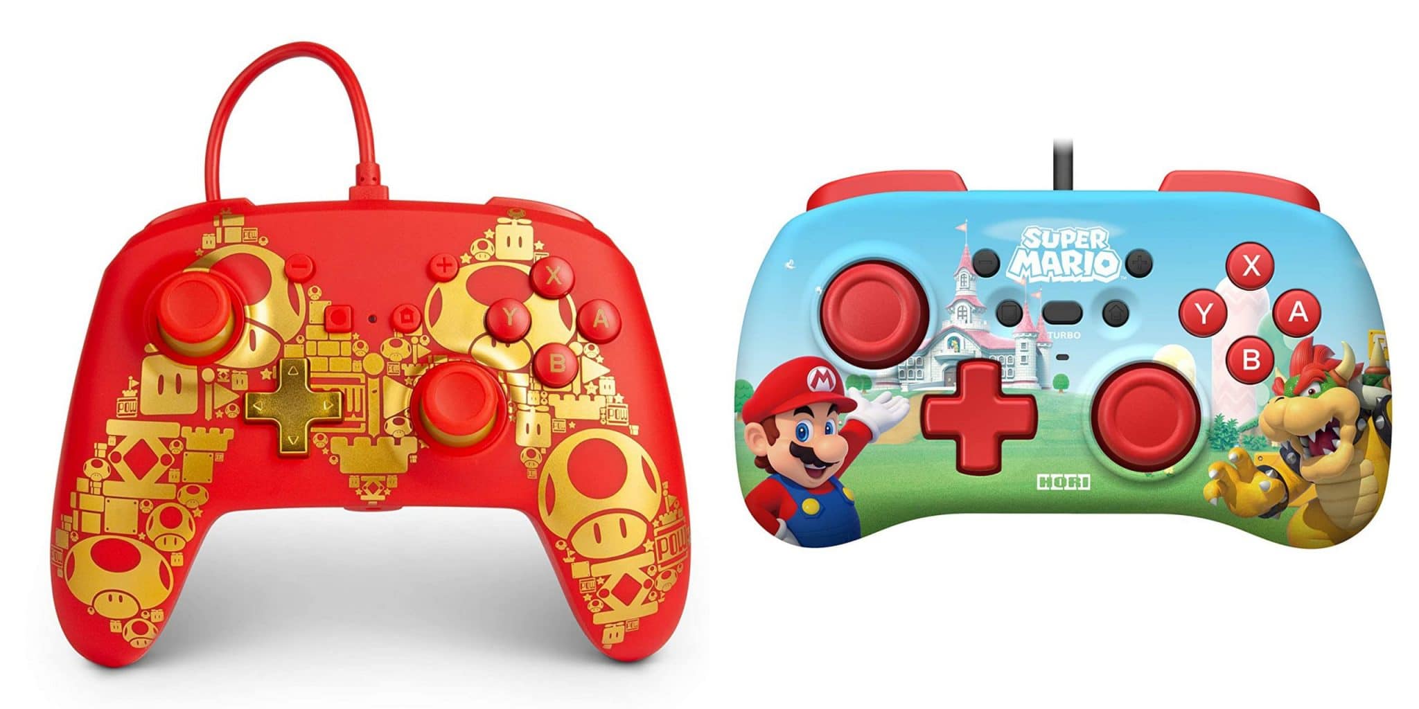 Nintendo celebra i 35 anni di Mario con questi due controller
