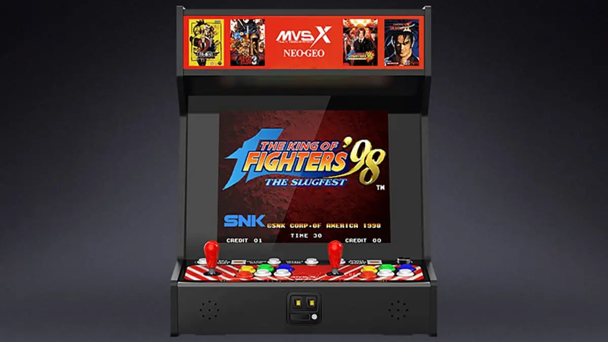 Ecco il Neo Geo MVSX: cabinato con 50 giochi