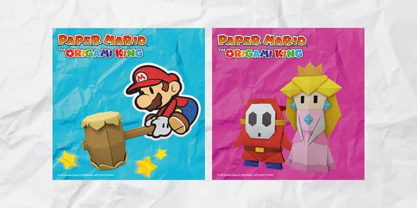 Il blocco note di Paper Mario: The Origami King è disponibile sullo store My Nintendo