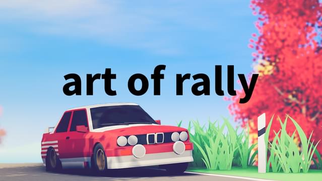 Immagine promozionale di art of rally, nuovo gioco di Funselektor
