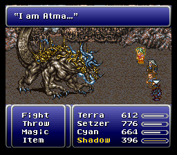 Screenshot da Final Fantasy VI