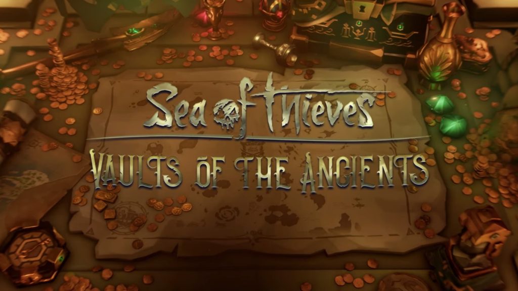 Sea of thieves, arriva vaults of the ancients Sea of thieves rare update battletoads vaults of the ancients xbox