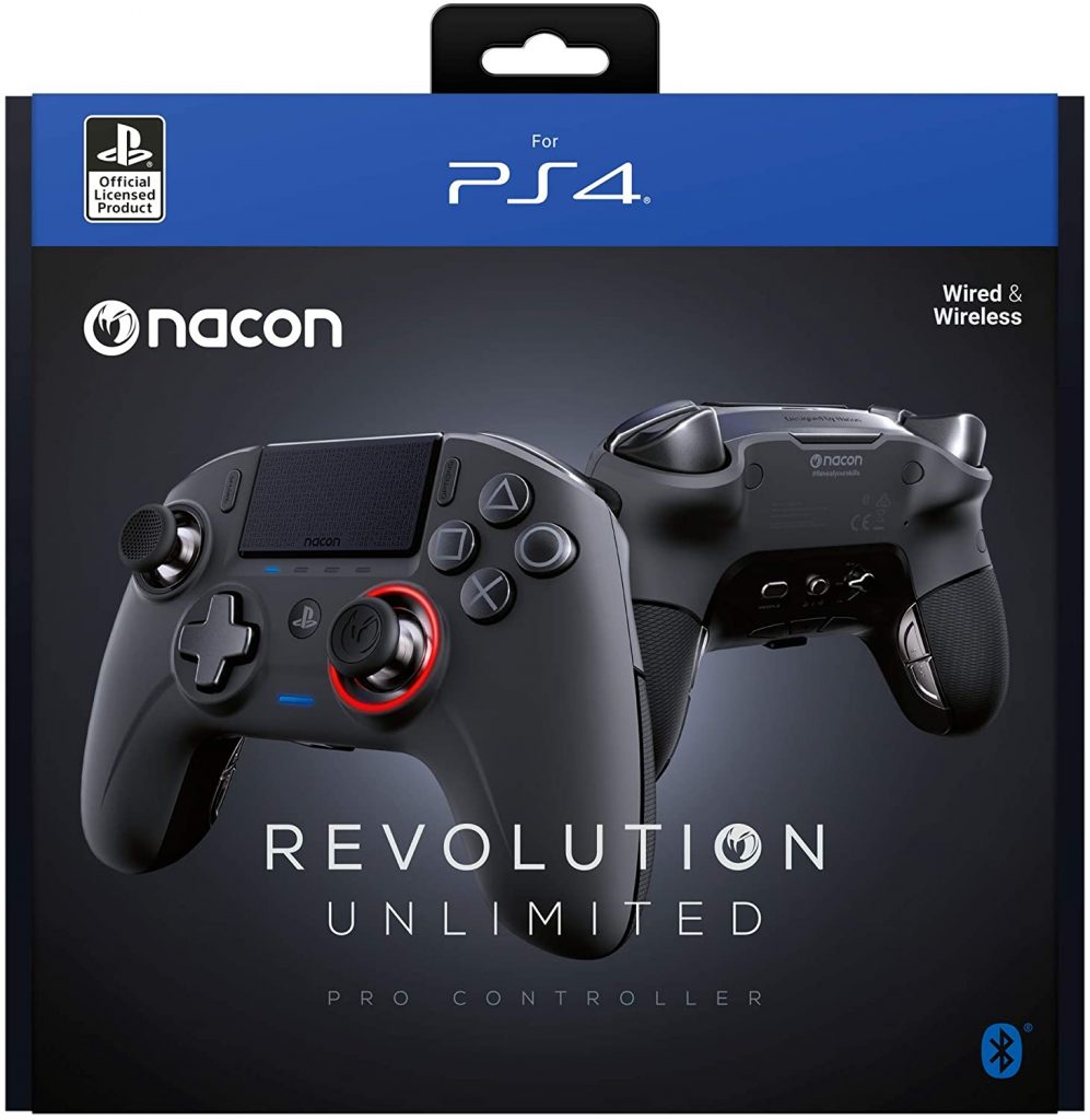 Nacon revolution unlimited pro controller - più del 20% di sconto su amazon! Nacon ps4