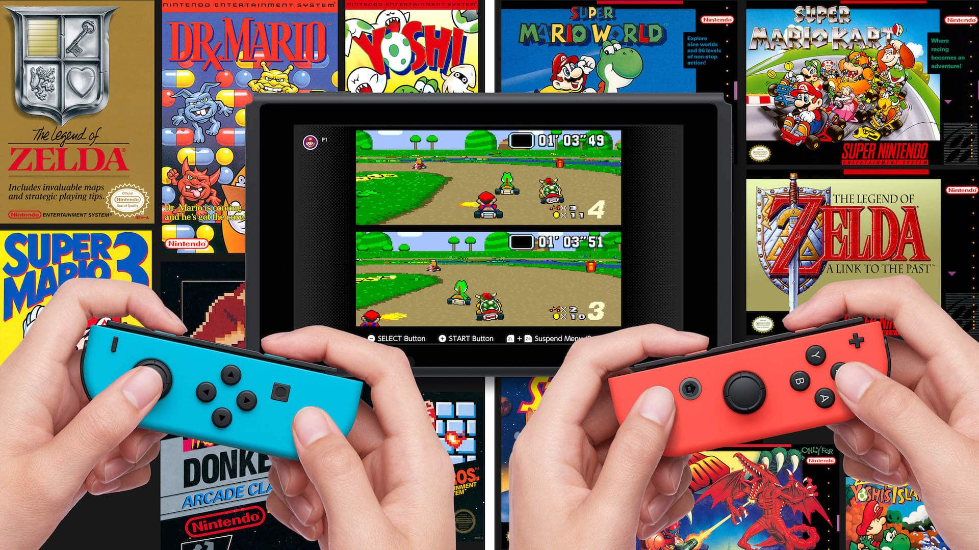 Immagine promozionale di Nintendo Switch Online
