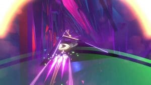 Screenshot del gameplay di AVICII Invector