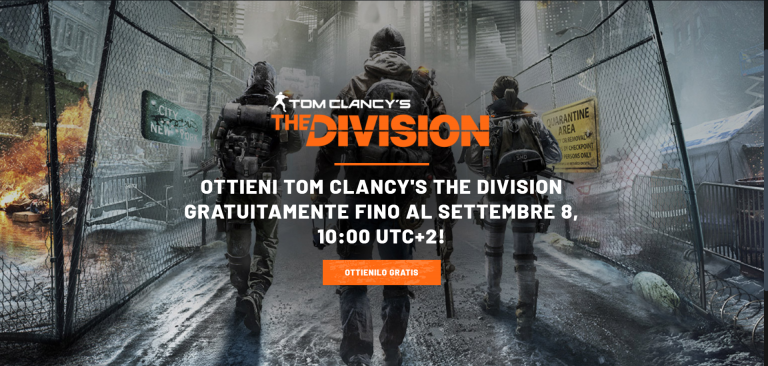 Tom clancy's the division gratis su uplay fino all'8 settembre
