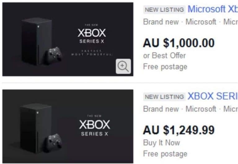 Xbox series x, i bagarini sono già in azione