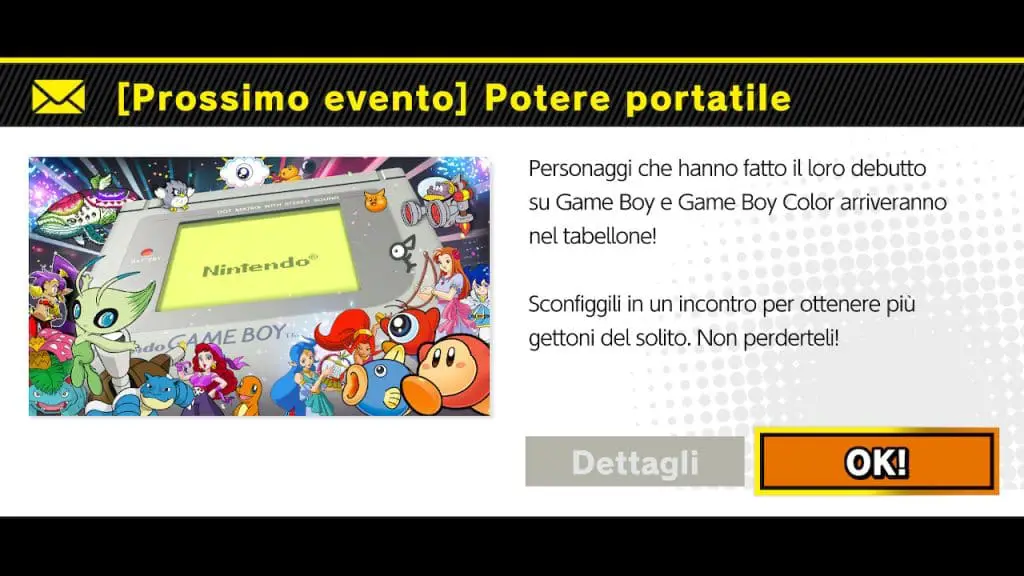 Super Smash Bros. Ultimate, il Game Boy è il protagonista del prossimo evento