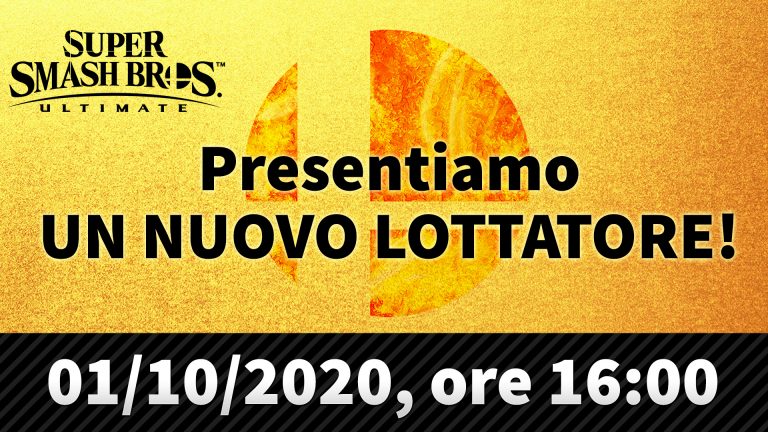 Super smash bros. Ultimate, domani 1 ottobre rivelato il prossimo personaggio dlc