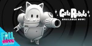 Fall guys: gato roboto skin