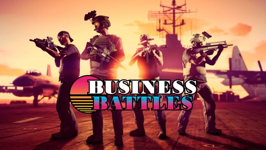 Gta online, aumentano le ricompense in business battle La cover delle business battle in gta online