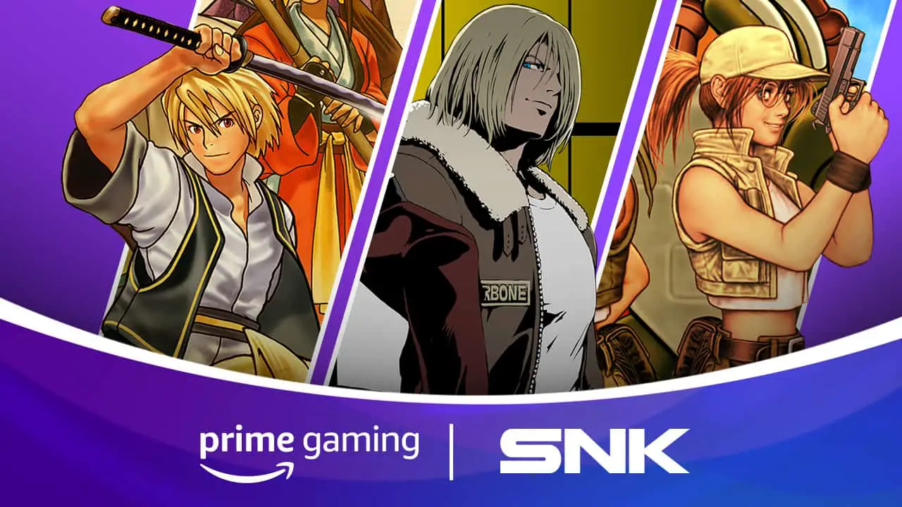 SNK + Prime Gaming settembre