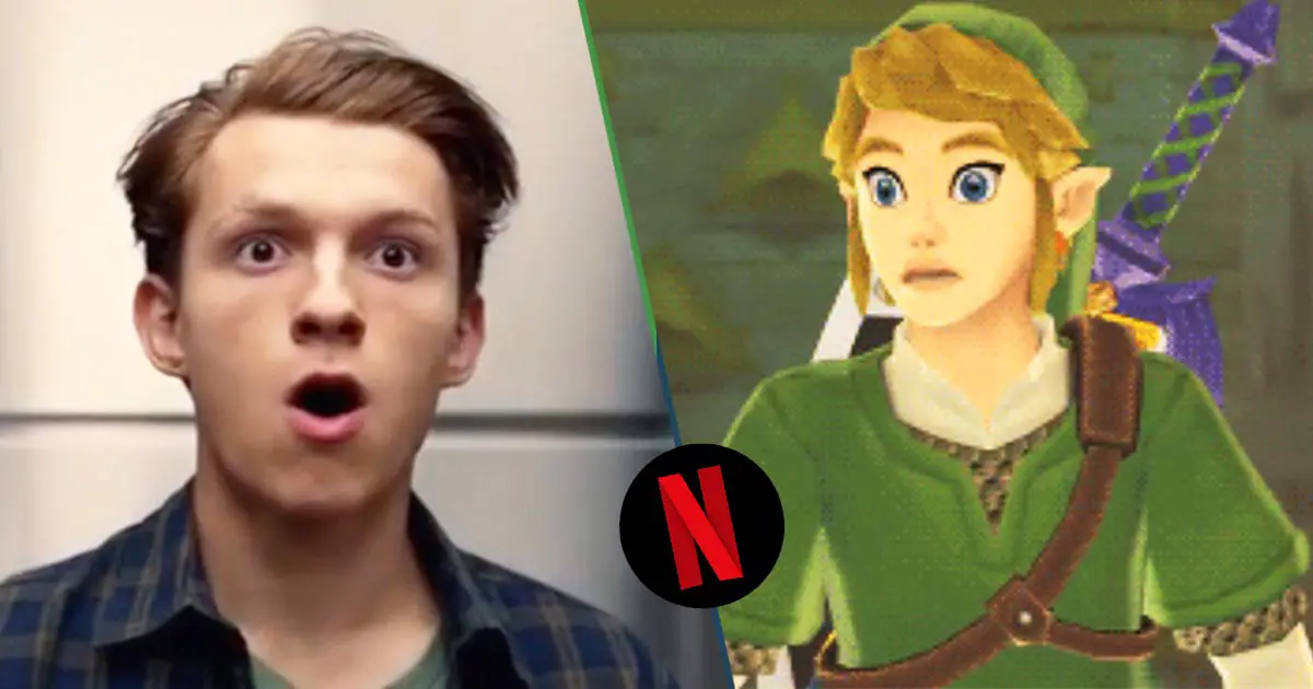 Tom Holland Link the legend of zelda