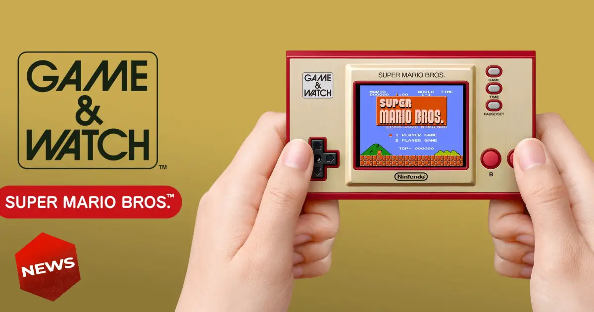 Nintendo ripropone il Game and Watch nell'anniversario di Mario 2