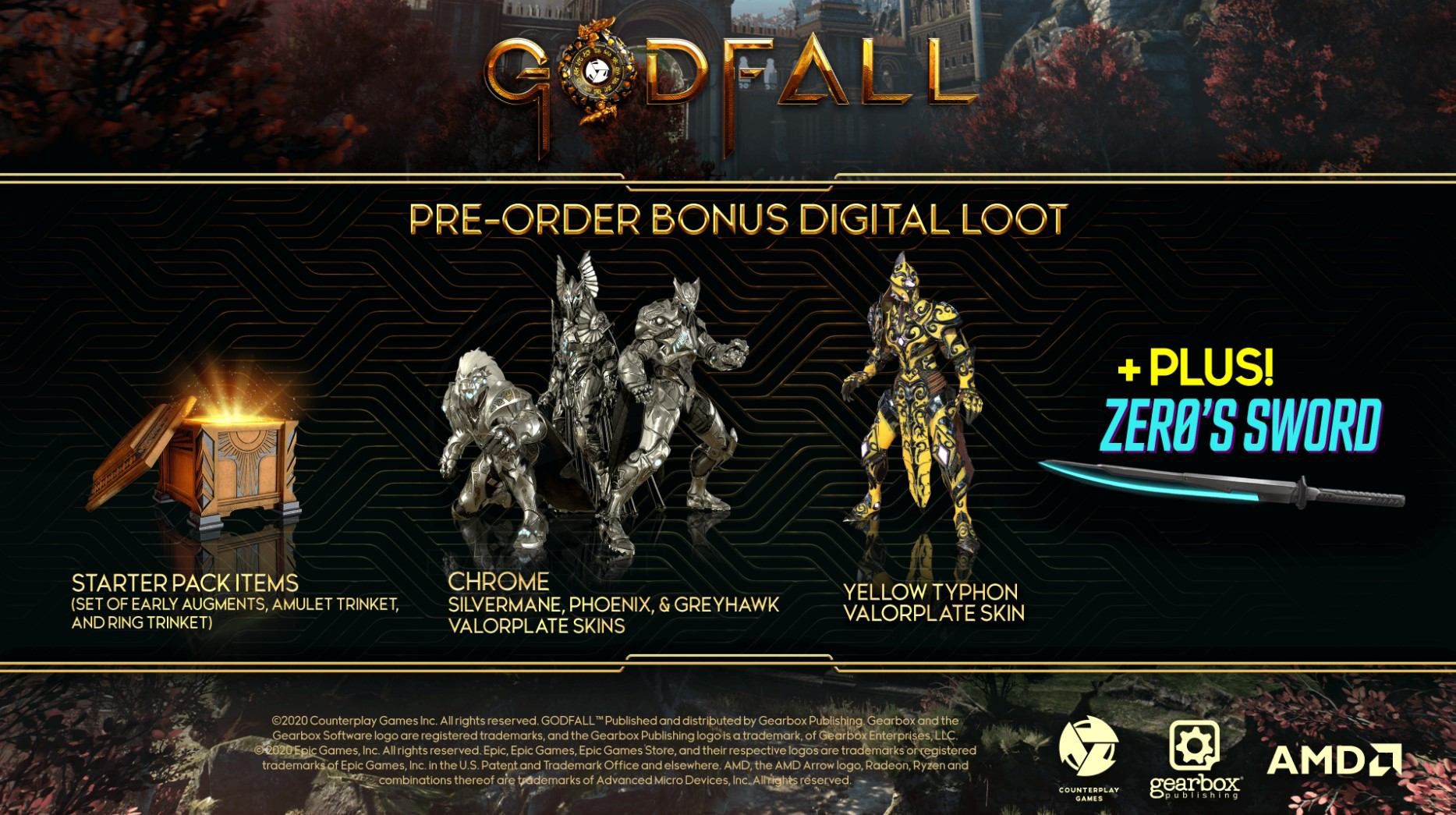 Godfall: in arrivo ben 3 edizioni differenti!