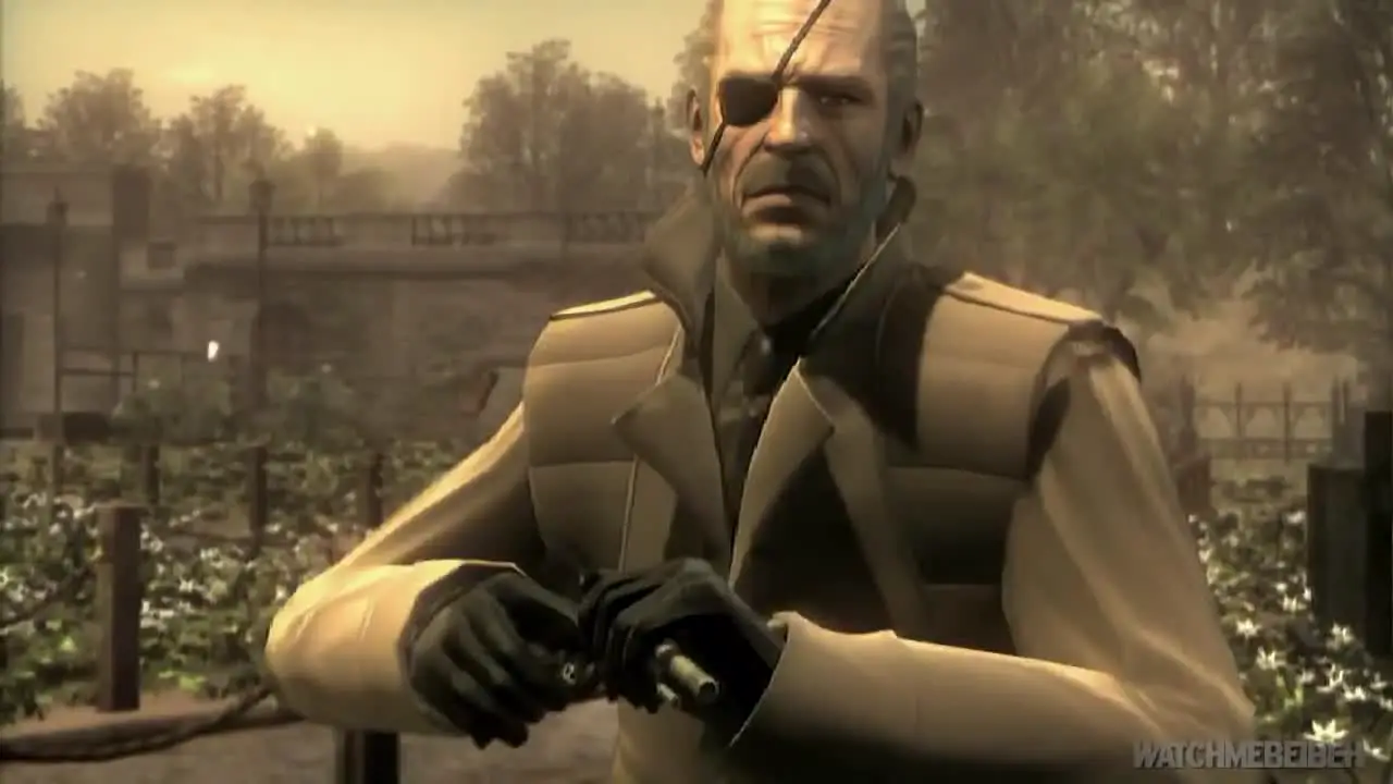 metal gear solid 4 big boss