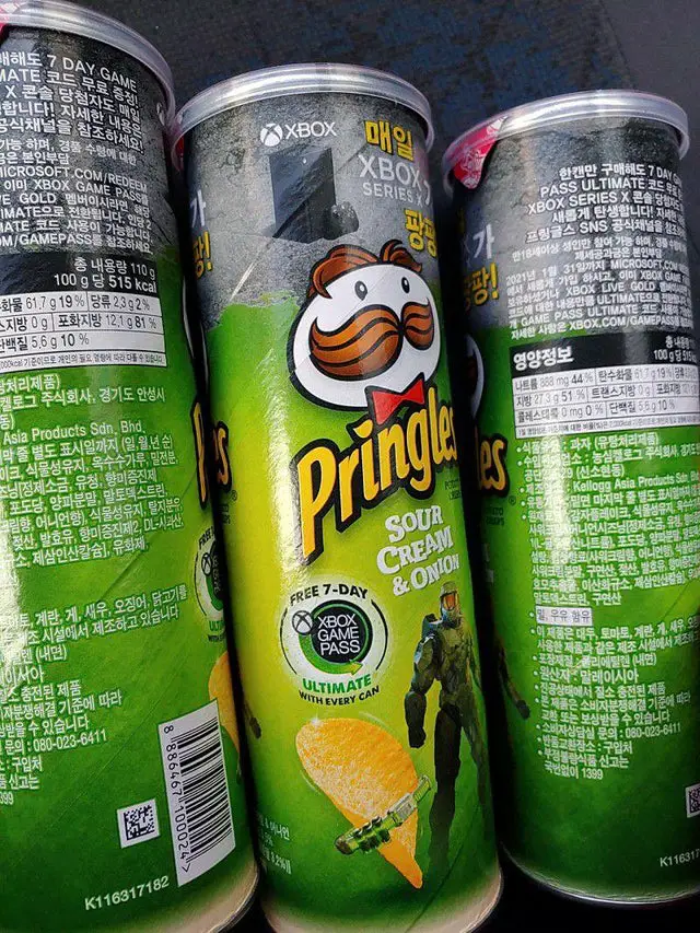 pringles xbox