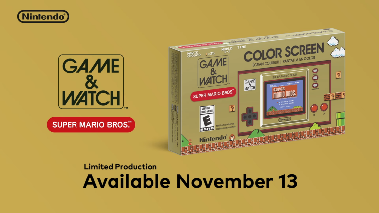 Game & watch: super mario bros, ecco il primo video