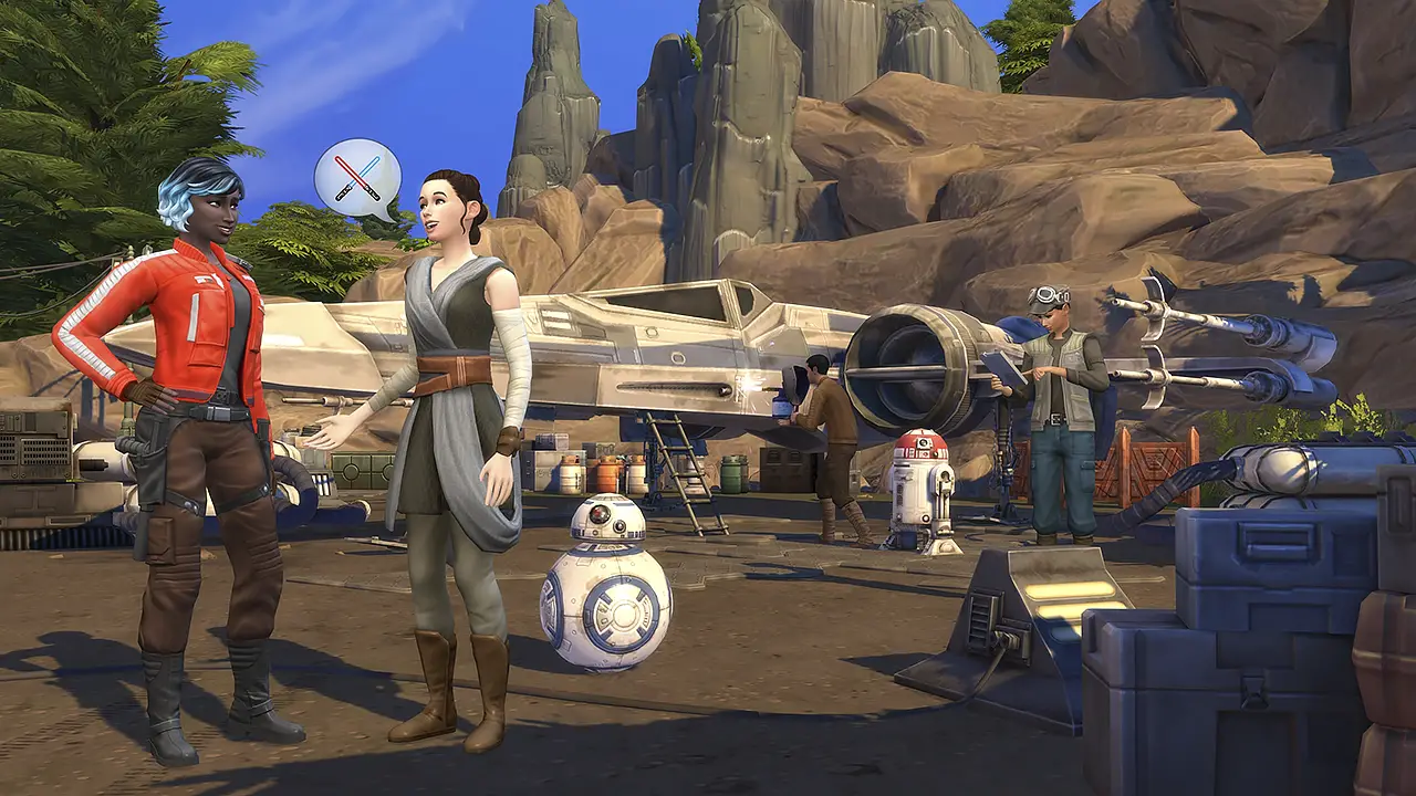The Sims 4: Star Wars Viaggio a Batuu è la nuova espansione a tema guerre stellari
