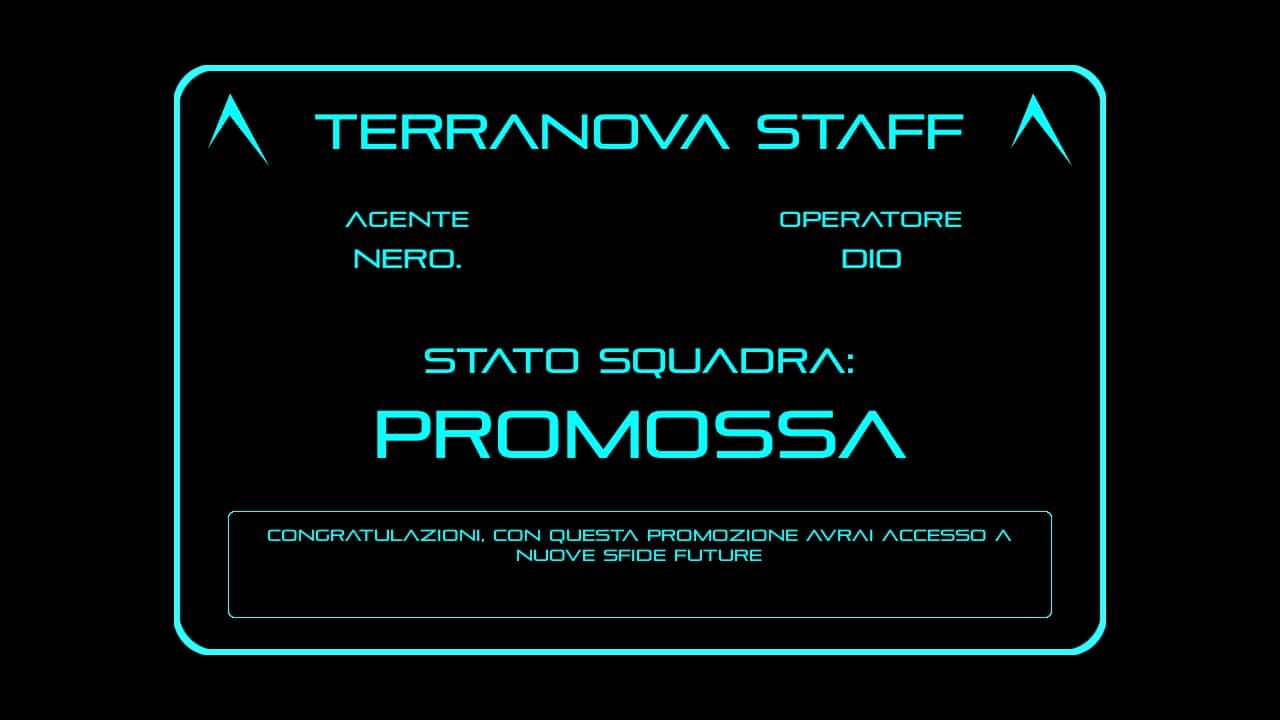 Codename Terranova