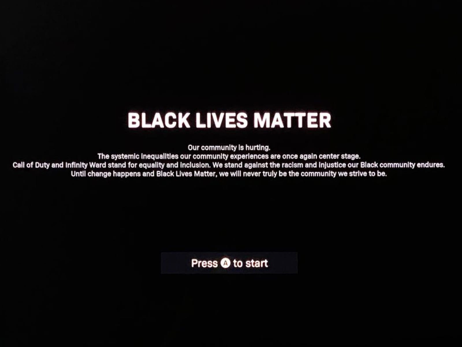 playstation black lives matter tema sony movimento