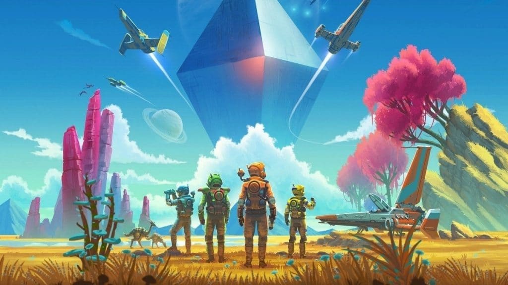 No man's sky, update per la next-gen gratuito No man's sky hello games playstation 5 update next gen