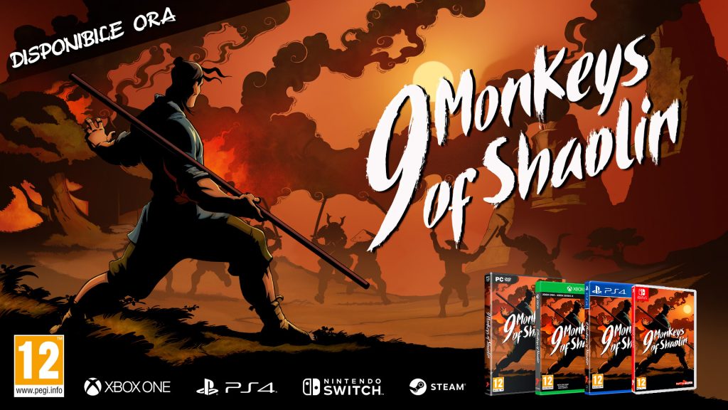 9 monkeys of shaolin, ecco la recensione del beat'em up che sembra un film di hong kong 9 monkeys of shaolin