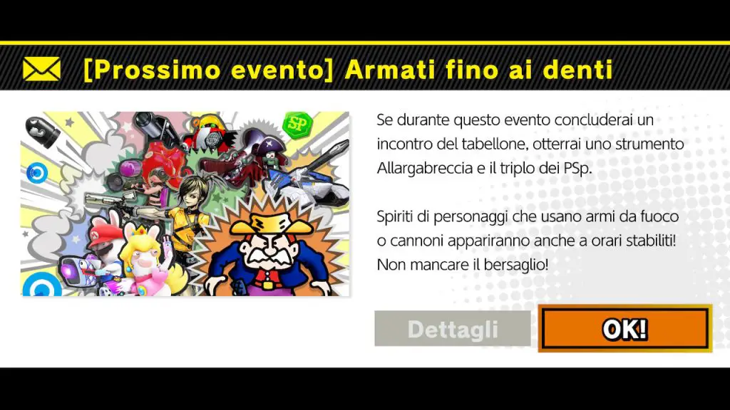 Super Smash Bros. Ultimate, evento del weekend “Armati fino ai denti”