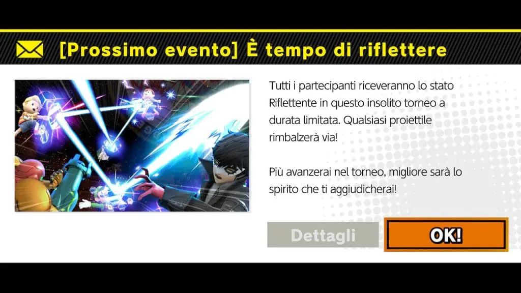 Super Smash Bros. Ultimate, “È tempo di riflettere” nel torneo del weekend