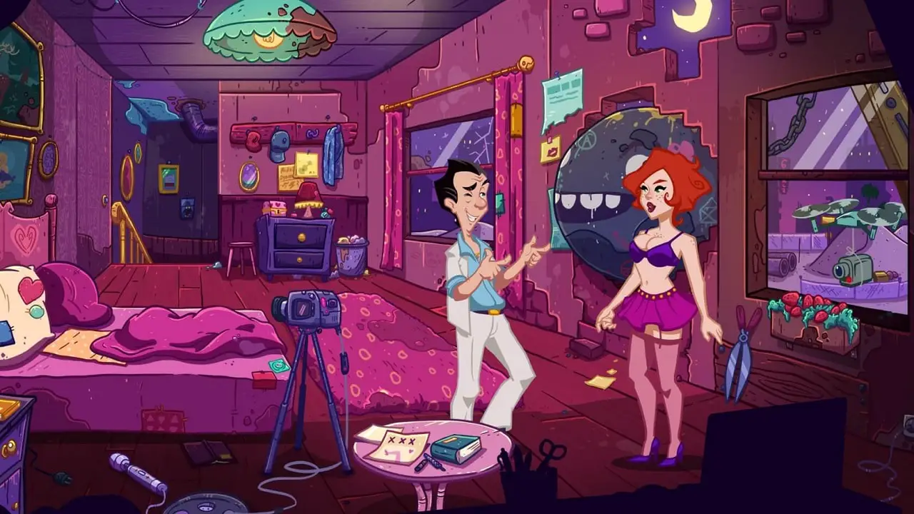 Screenshot di Leisure Suit Larry Wet Dreams Dry Twice