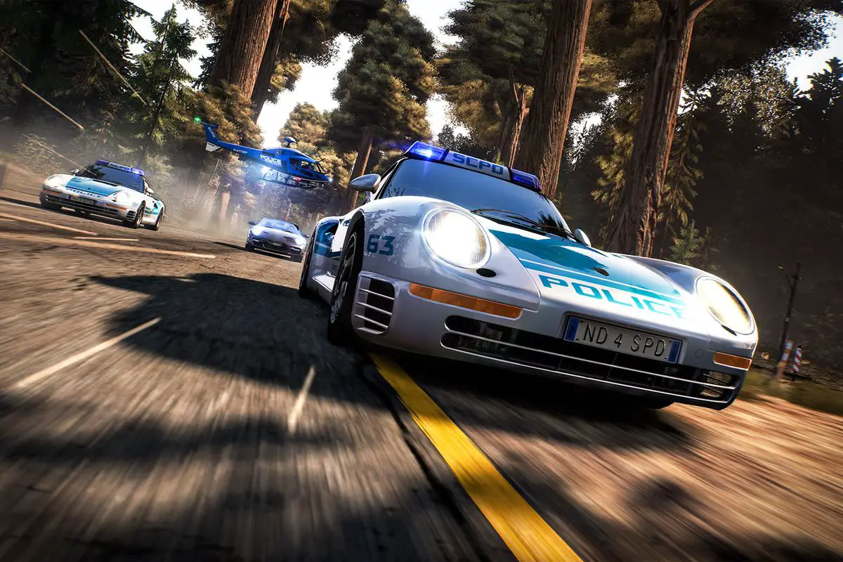 I PC di fascia alta possono gestire risoluzioni 4k e frame rate più alto, ma il gioco è bloccato a 60 FPS perché è così che sono state codificate la fisica nell'originale Hot Pursuit, ha spiegato Robert. "Abbiamo provato a 120 FPS e sono successe cose brutte", ha detto.