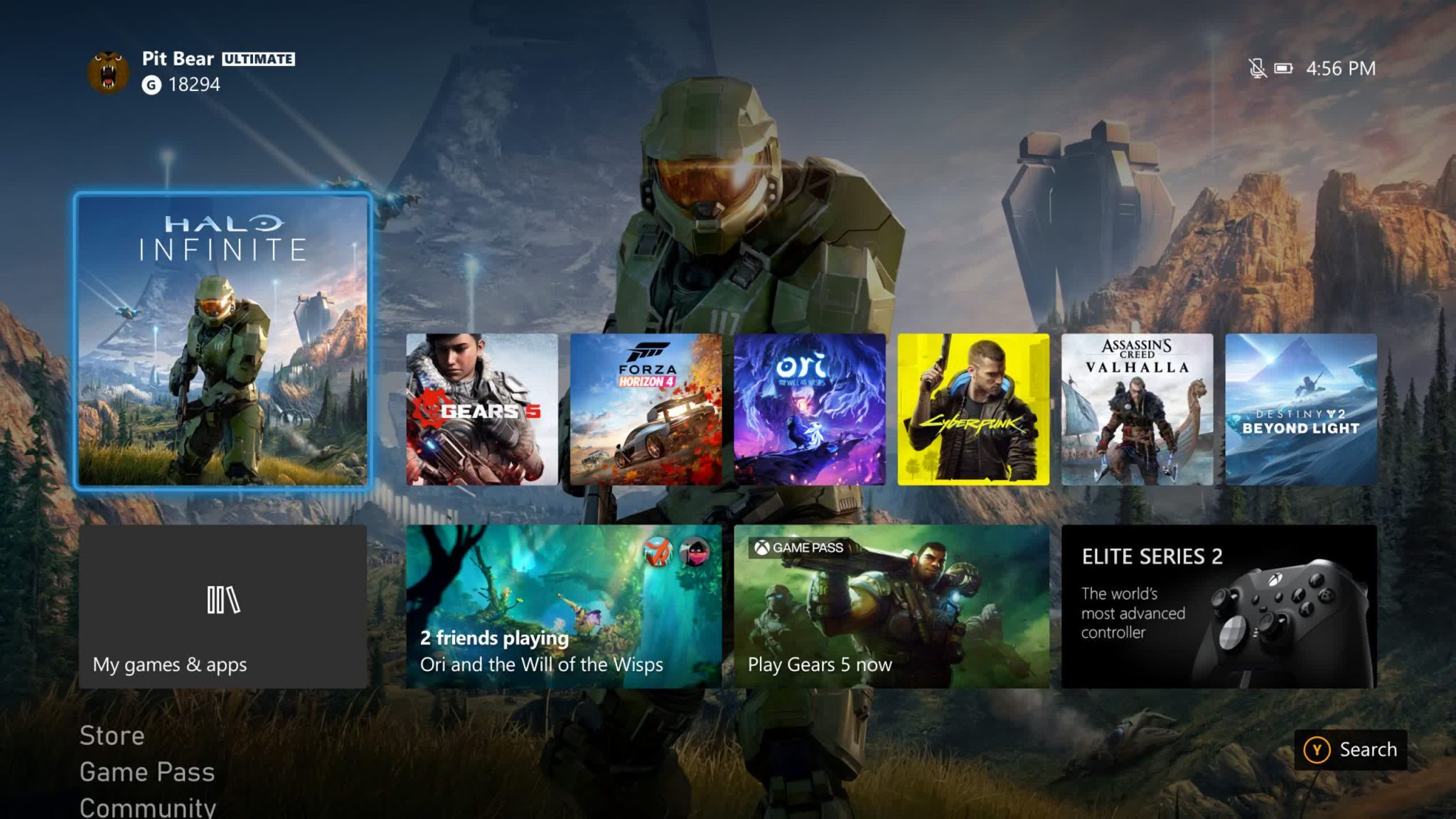 E' arrivato il nuovo aggiornamento per l'interfaccia utente delle console Xbox 4