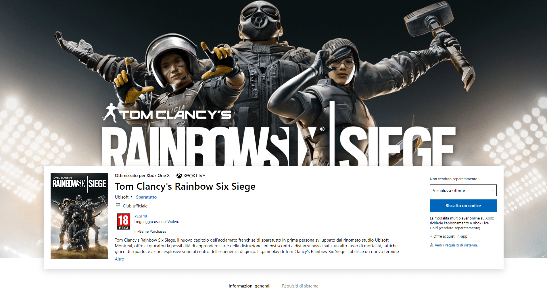 Rainbow Six Siege